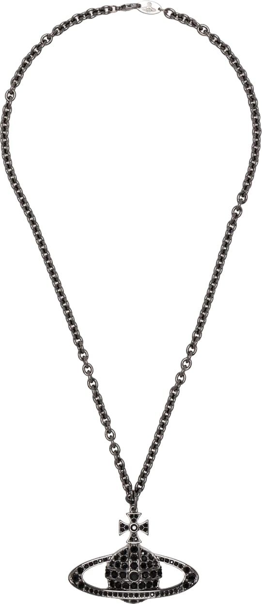 Vivienne Westwood Bijoux Ruthenium Donkergrijs