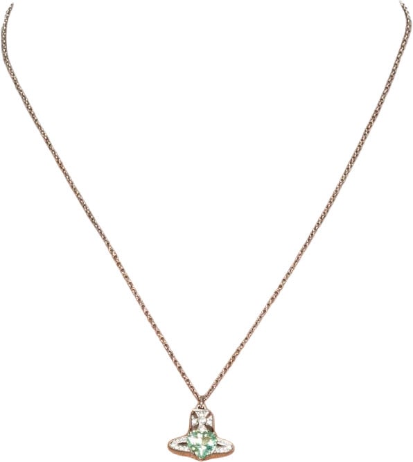 Vivienne Westwood Bijoux Platinum/Light Green Zilver