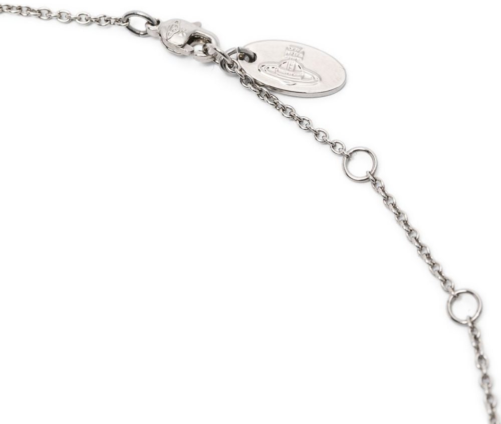 Vivienne Westwood Bijoux Platinum/Light Green Zilver