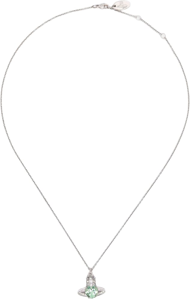 Vivienne Westwood Bijoux Platinum/Light Green Zilver