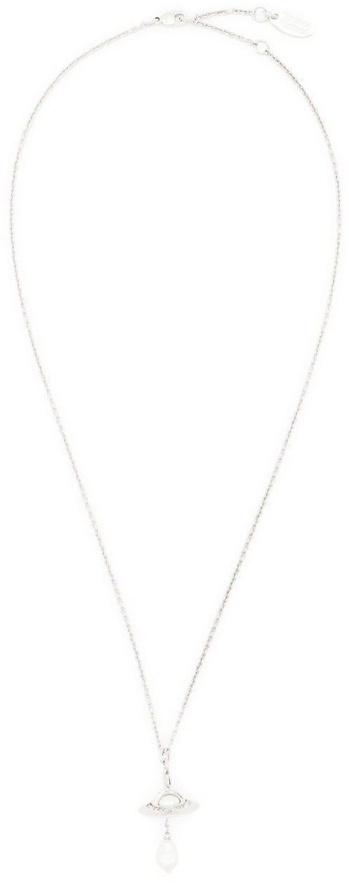 Vivienne Westwood Bijoux Platinum/Pearl Zilver