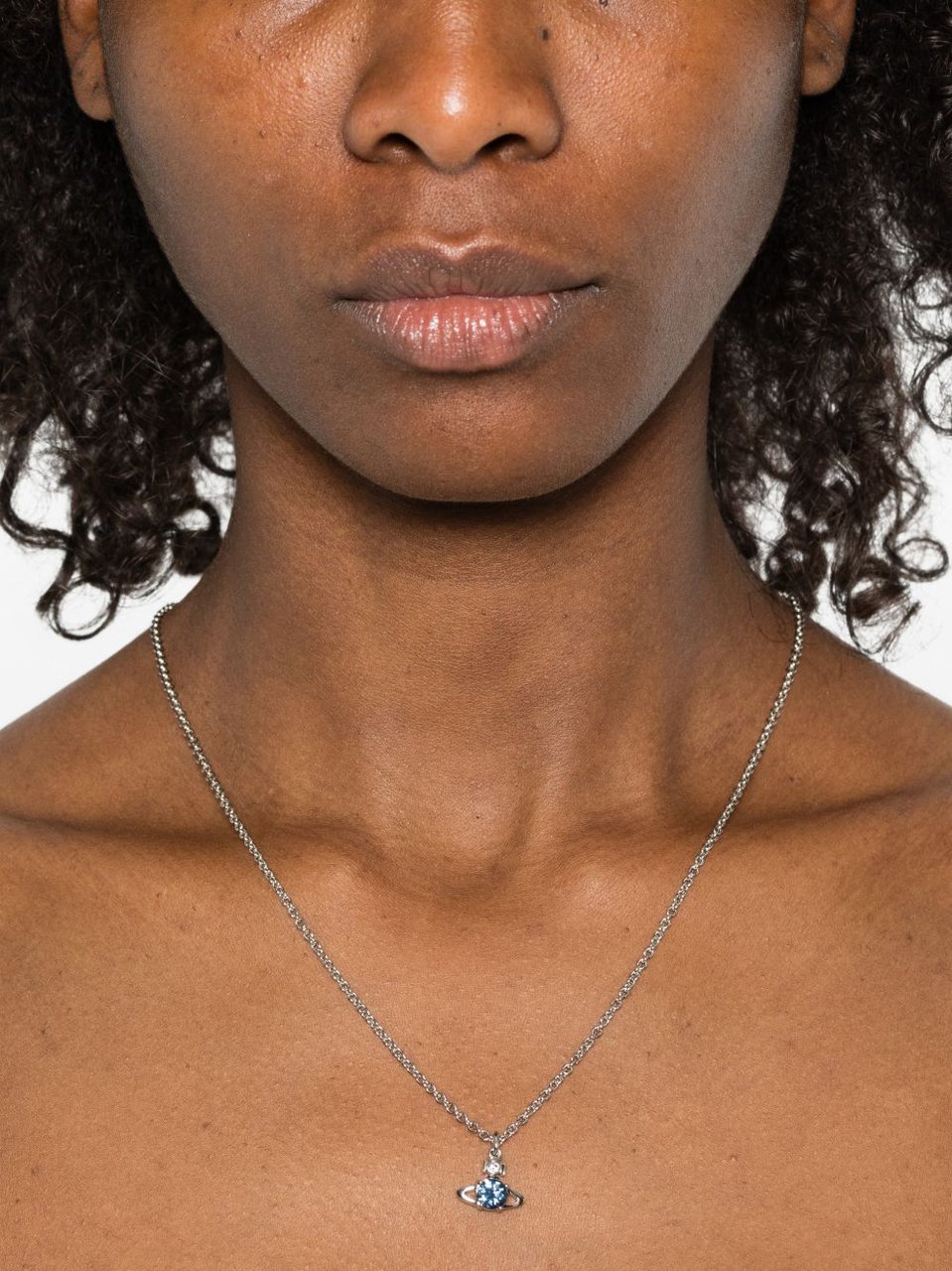 Vivienne Westwood Bijoux Platiniumdenim Blue Blauw