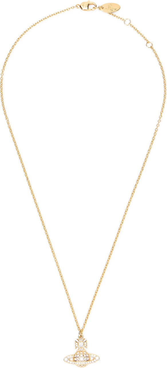 Vivienne Westwood Mini Bas Relief Pendant Goud