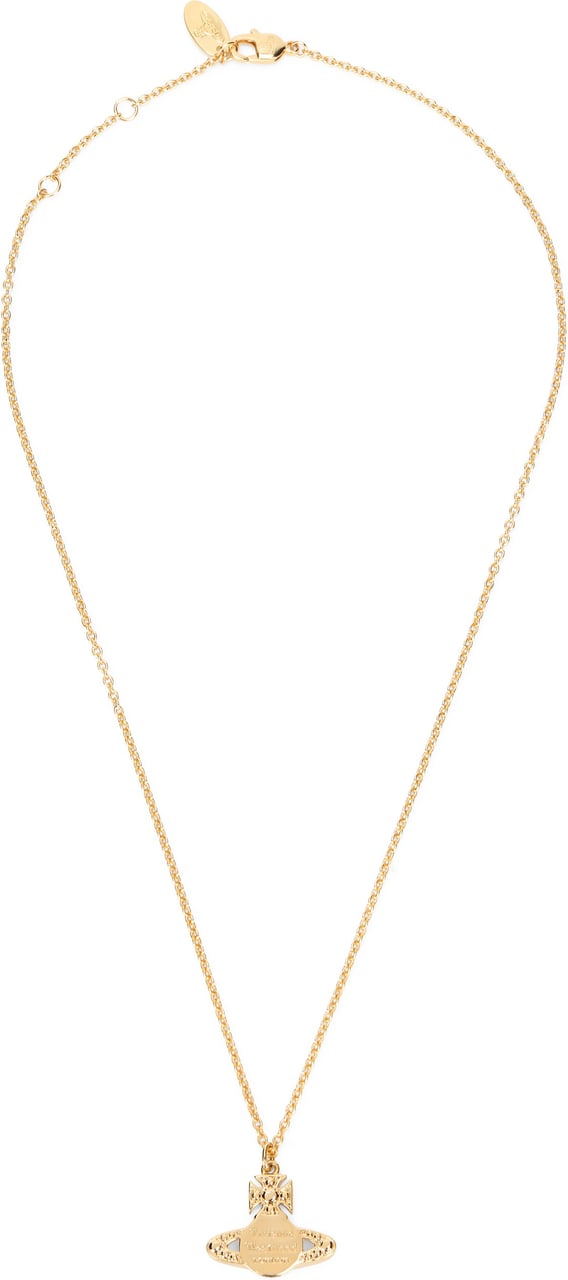 Vivienne Westwood Mini Bas Relief Pendant Goud