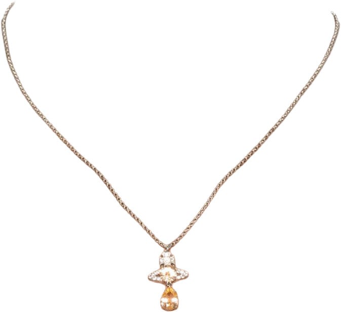 Vivienne Westwood Bijoux Platinum/Champagne Zilver