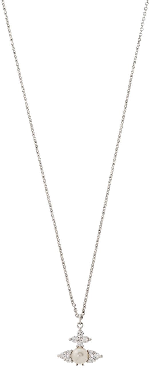 Vivienne Westwood Bijoux Platinumwhitecreamrose Wit