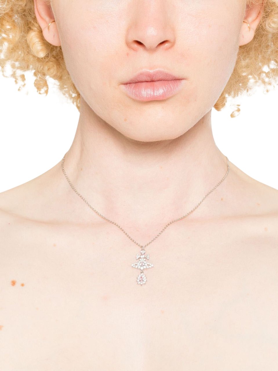 Vivienne Westwood Bijoux Platinumwhitepink Roze