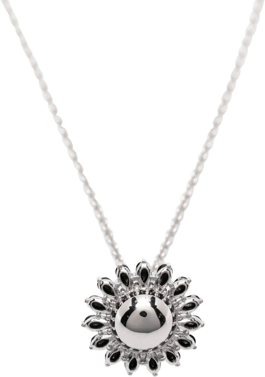 Vivienne Westwood Jordana Pendant Platinum Black Zwart