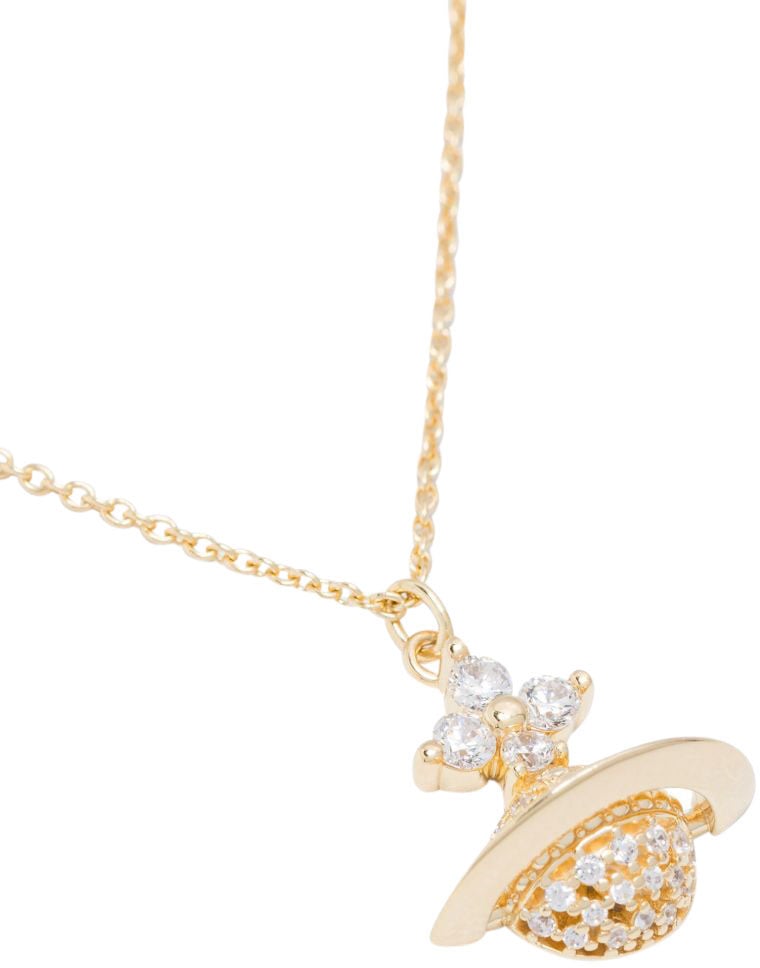 Vivienne Westwood Bijoux Goldwhite Wit