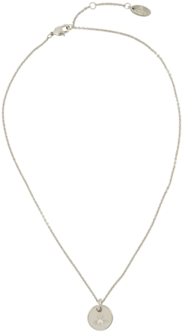 Vivienne Westwood Lewis Pendant Platinum White Wit