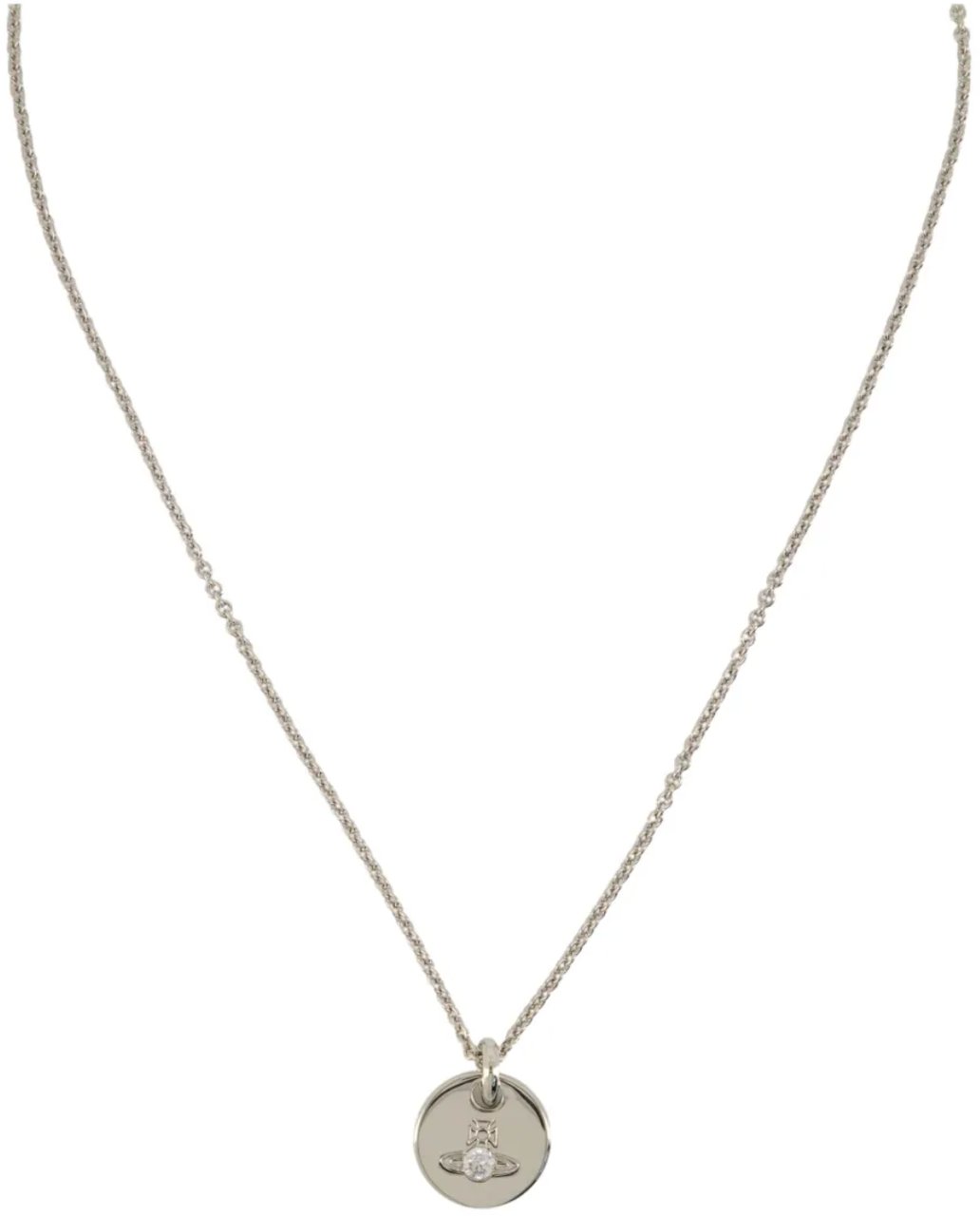 Vivienne Westwood Lewis Pendant Platinum White Wit