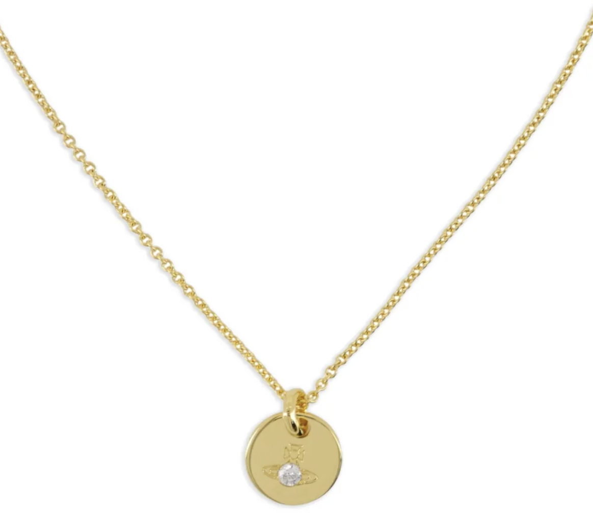Vivienne Westwood Lewis Pendant Gold White Wit