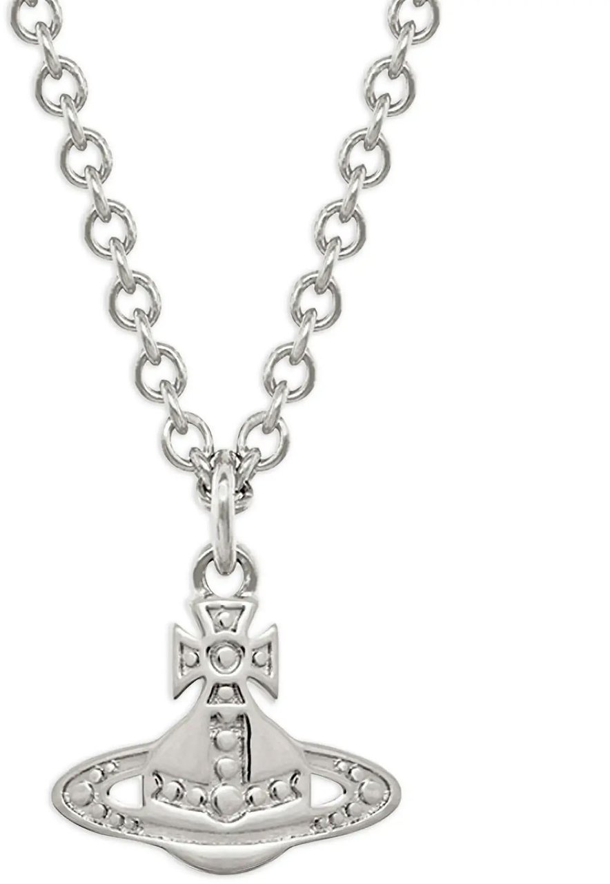 Vivienne Westwood Man. Marinetta Pendant Platinum Zilver