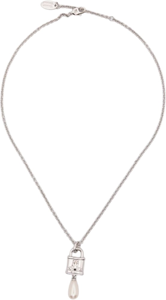 Vivienne Westwood Bijoux Platinum/Pearl Zilver