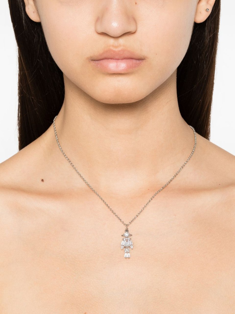 Vivienne Westwood Bijoux Platinum/White Zilver