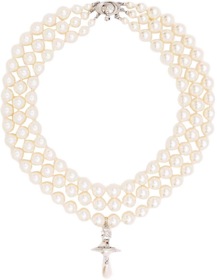 Vivienne Westwood Bijoux Platinumpearlmulti Divers