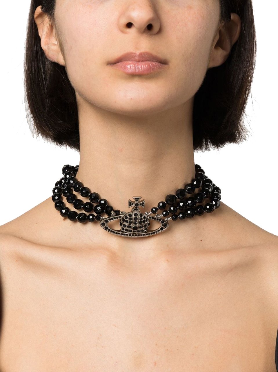 Vivienne Westwood Bijoux Platinumrutheniumblack Zwart