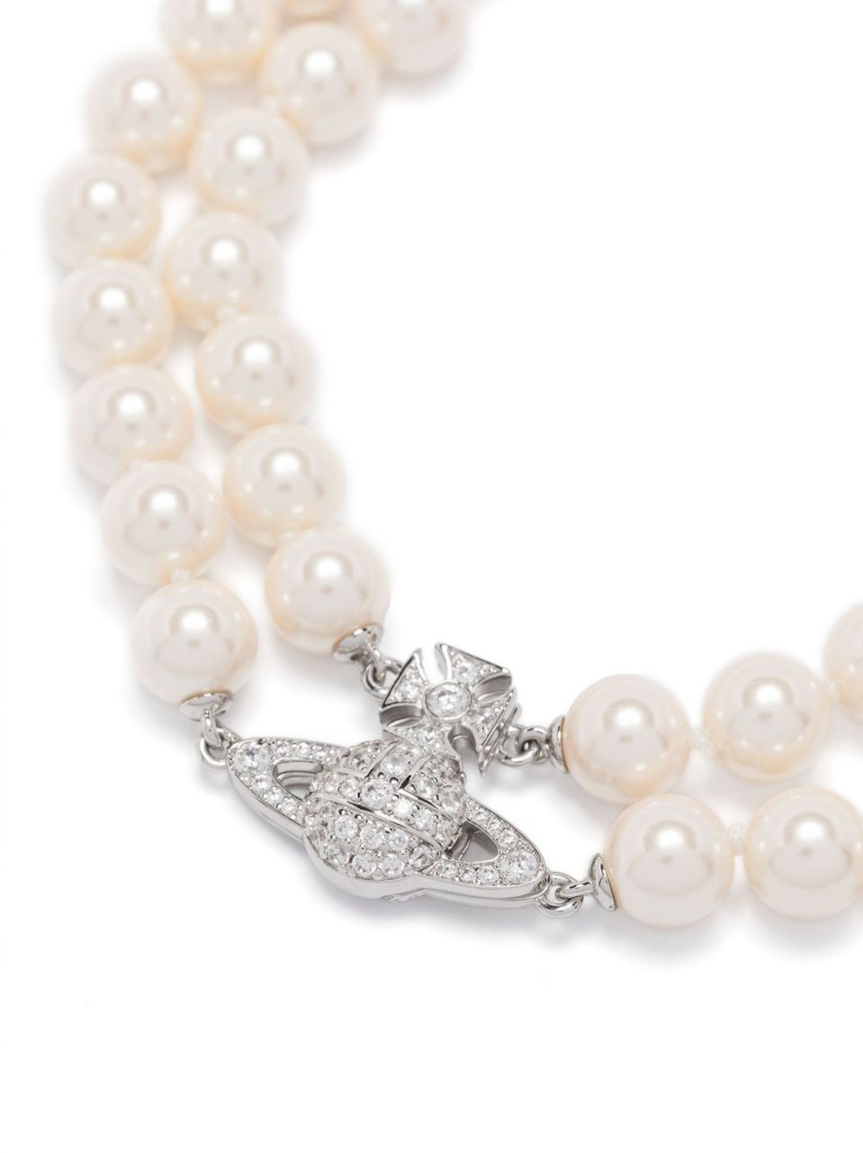 Vivienne Westwood Bijoux Platinum/Creamrose/White Wit