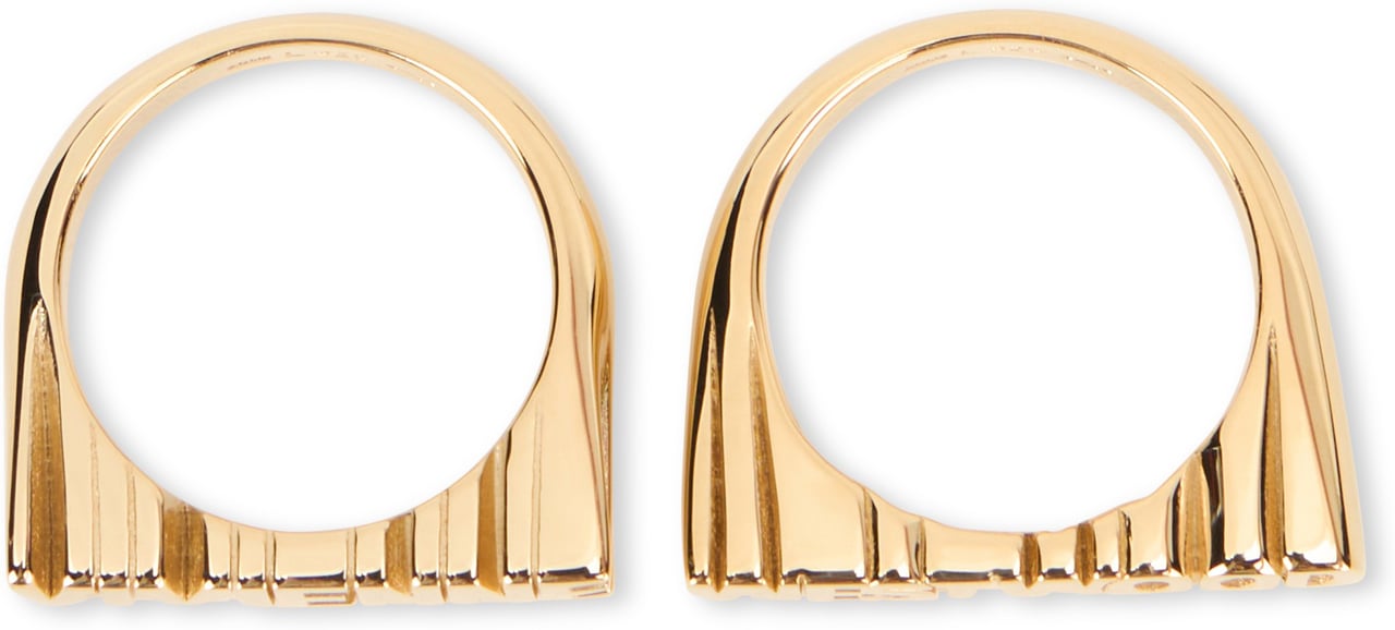 Vivienne Westwood Set of two rings Essex Goud