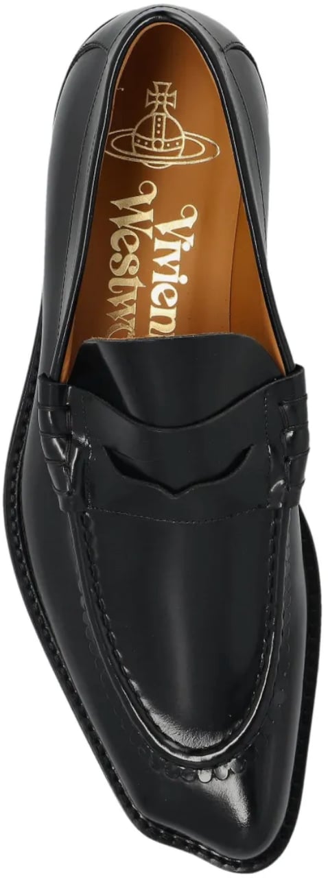 Vivienne Westwood Coin Loafer Black Zwart