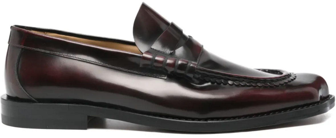 Vivienne Westwood Coin Loafer Oxblood Rood