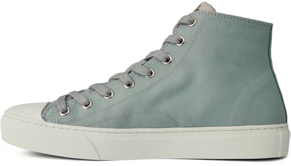 Vivienne Westwood Plimsoll Logo High-top Sneakers Grijs