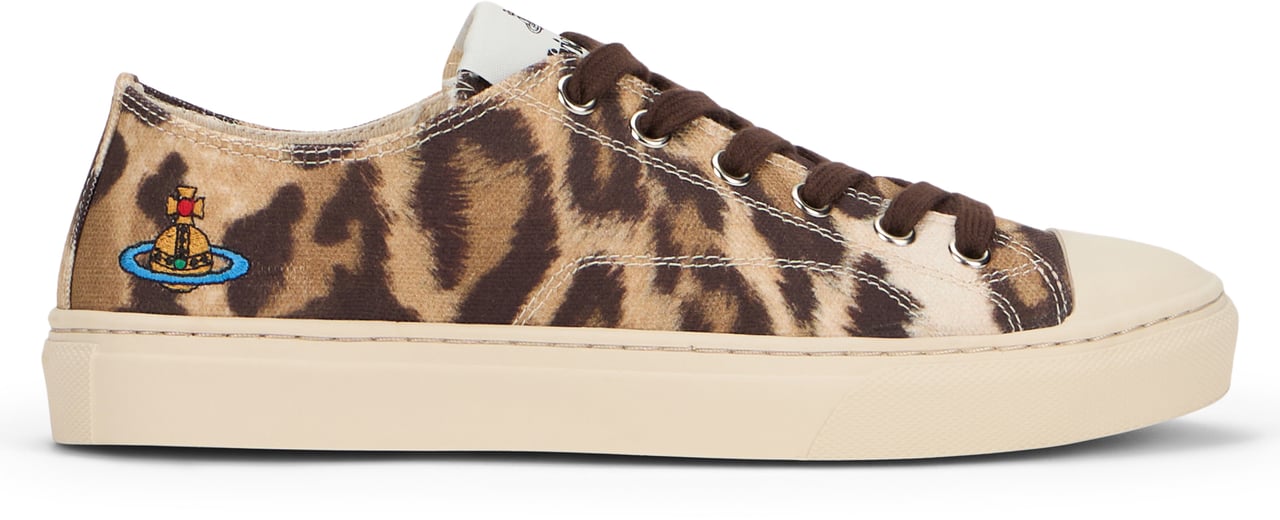 Vivienne Westwood Sneakers low-top Plimsoll Dierenprint