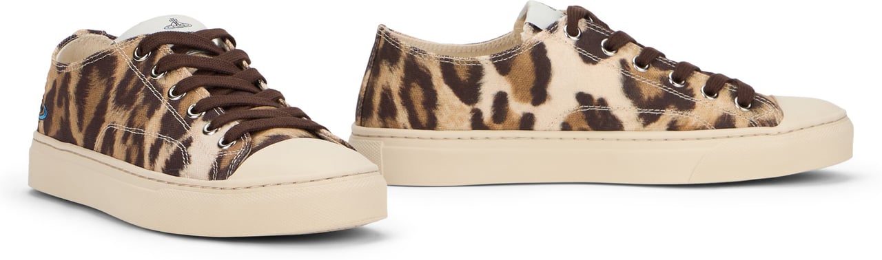 Vivienne Westwood Sneakers low-top Plimsoll Dierenprint