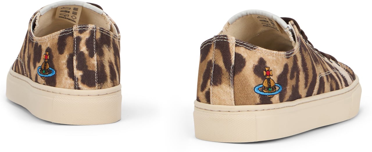 Vivienne Westwood Sneakers low-top Plimsoll Dierenprint