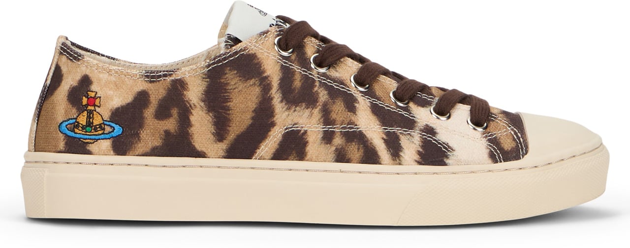 Vivienne Westwood Sneakers low-top Plimsoll Dierenprint