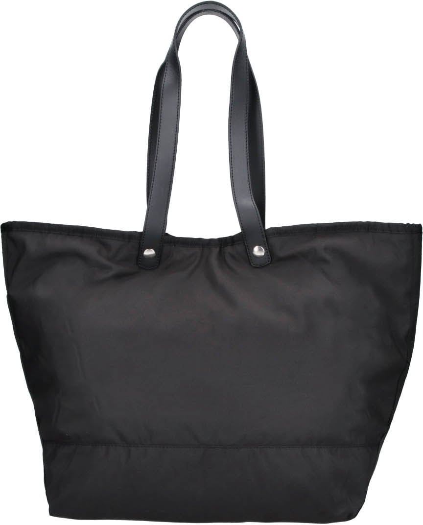 Vivienne Westwood Black Structured Minimalist Shoulder Bag Zwart