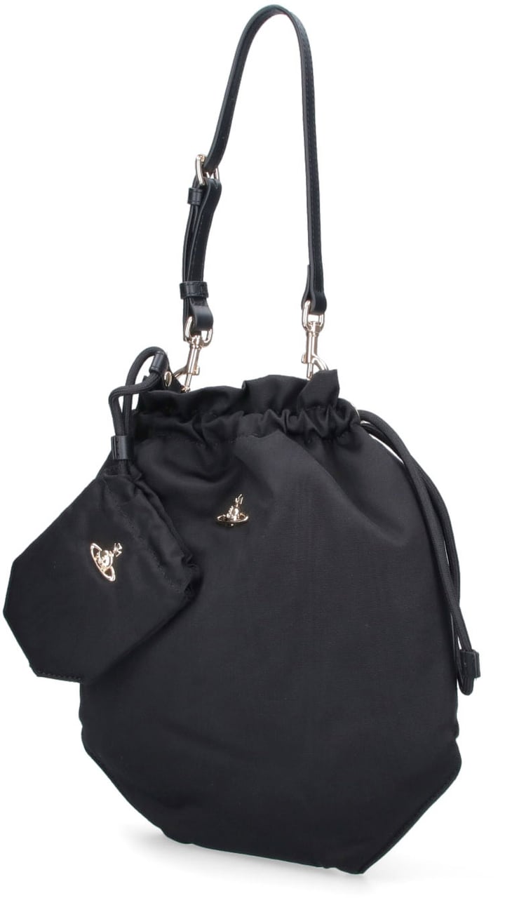 Vivienne Westwood "Orb" Pouch – Black Zwart