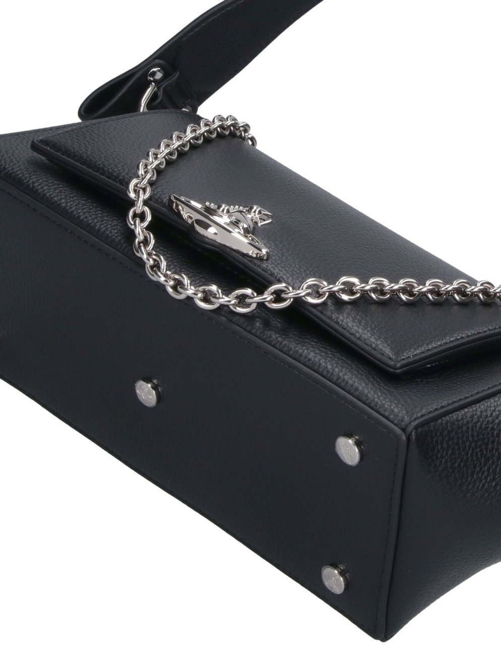 Vivienne Westwood "Hazel" Medium Handbag – Black Zwart