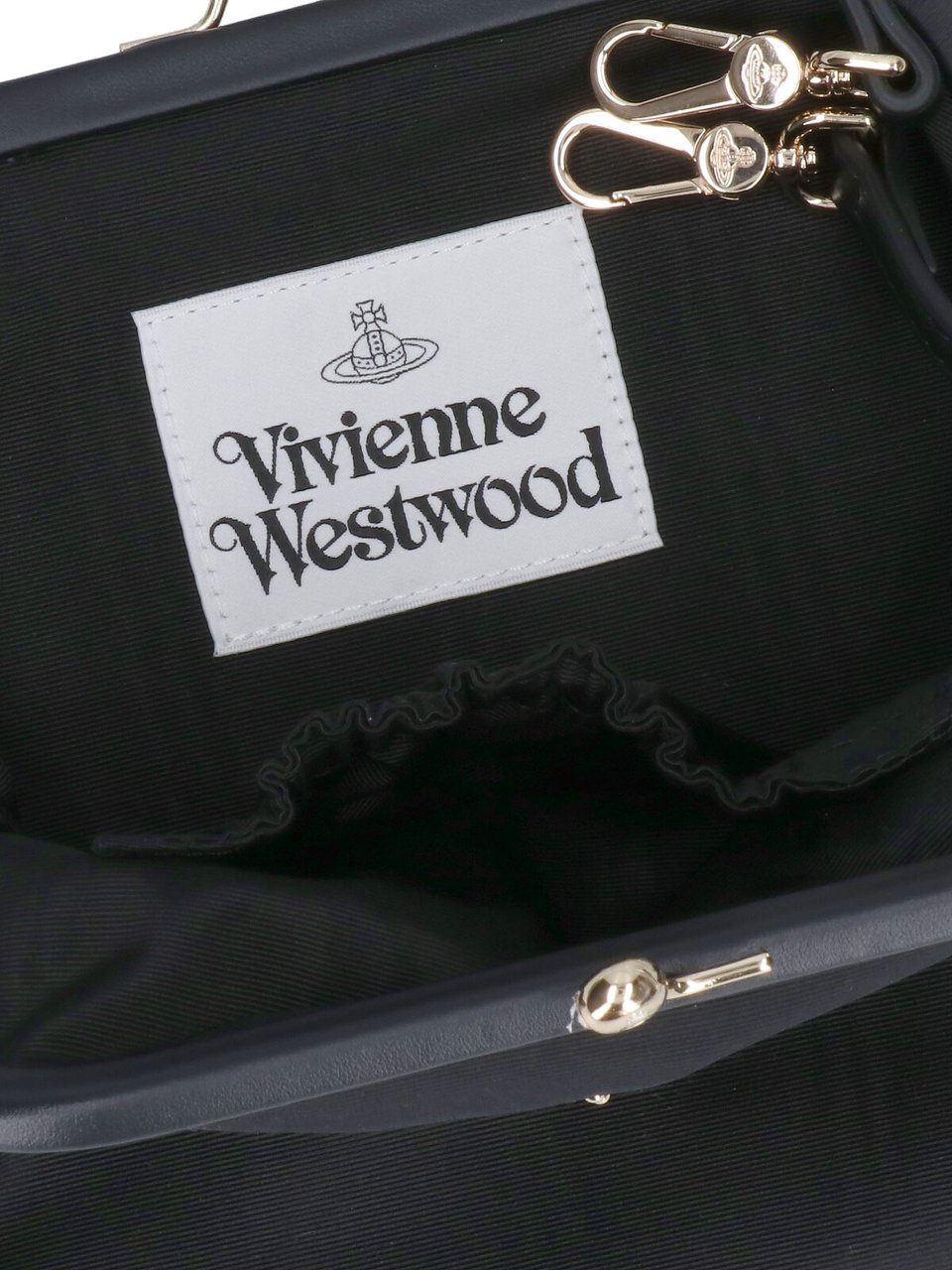 Vivienne Westwood "Granny Frame" Pouch – Black Zwart
