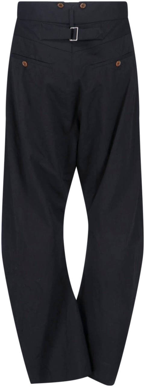 Vivienne Westwood "Buckle" Pants – Black Zwart