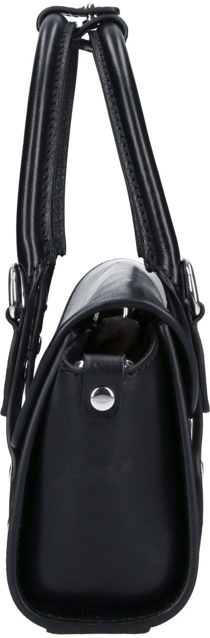 Vivienne Westwood Black Bettina Studded Leather Handbag Zwart