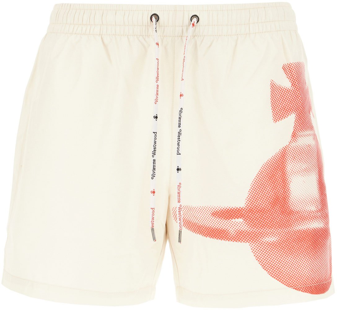 Vivienne Westwood Vivienne Westwood Sand polyester swimming shorts Neutraal
