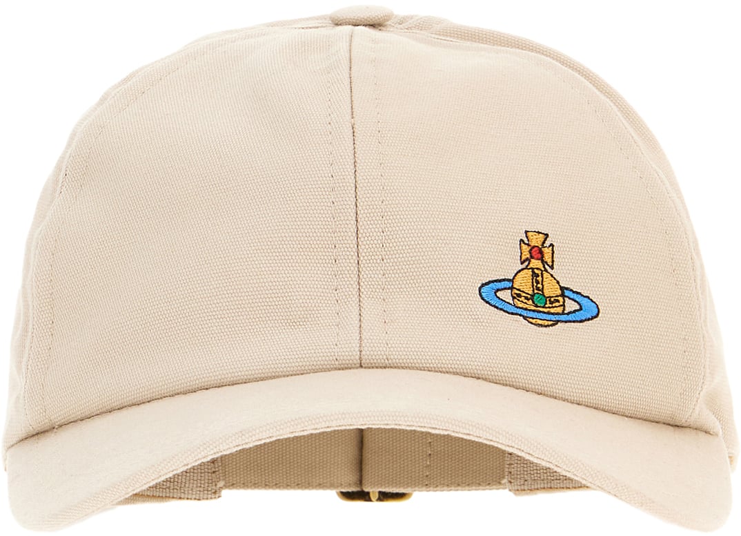 Vivienne Westwood Vivienne Westwood Cappuccino cotton baseball cap Bruin