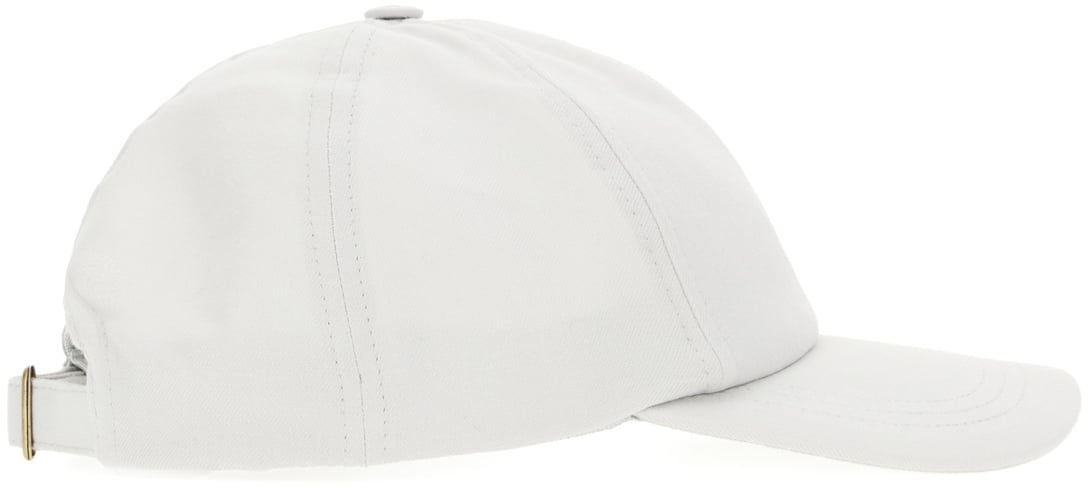 Vivienne Westwood Vivienne Westwood Light grey cotton baseball cap Grijs