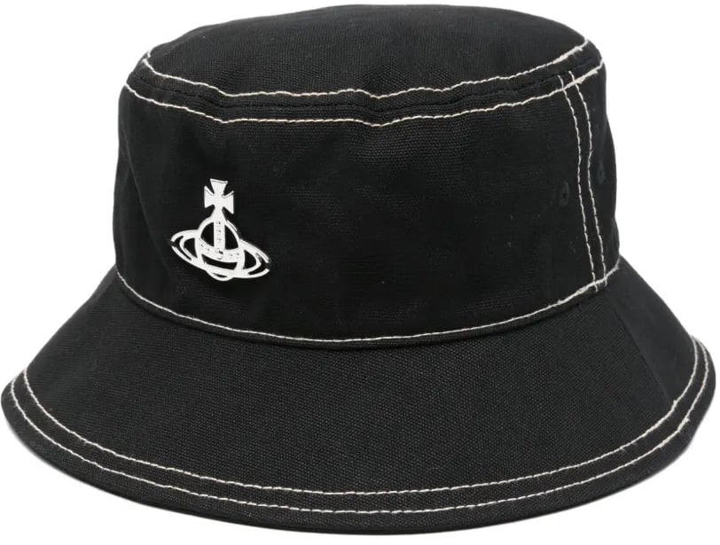 Vivienne Westwood Edgewear Buckethat Black Zwart