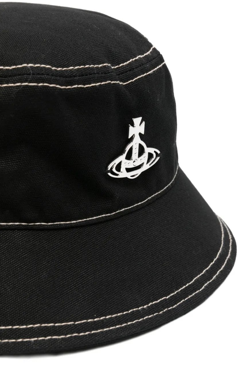 Vivienne Westwood Edgewear Buckethat Black Zwart