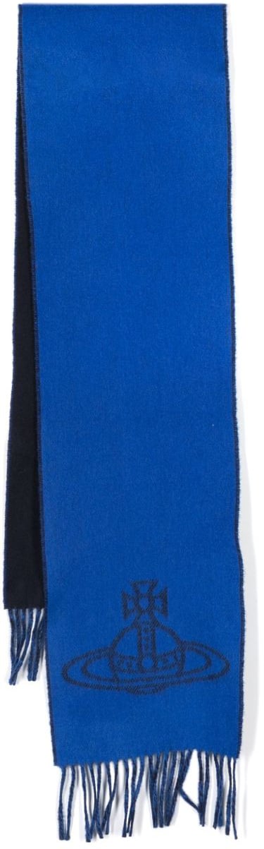 Vivienne Westwood Scarfs Blue Blauw