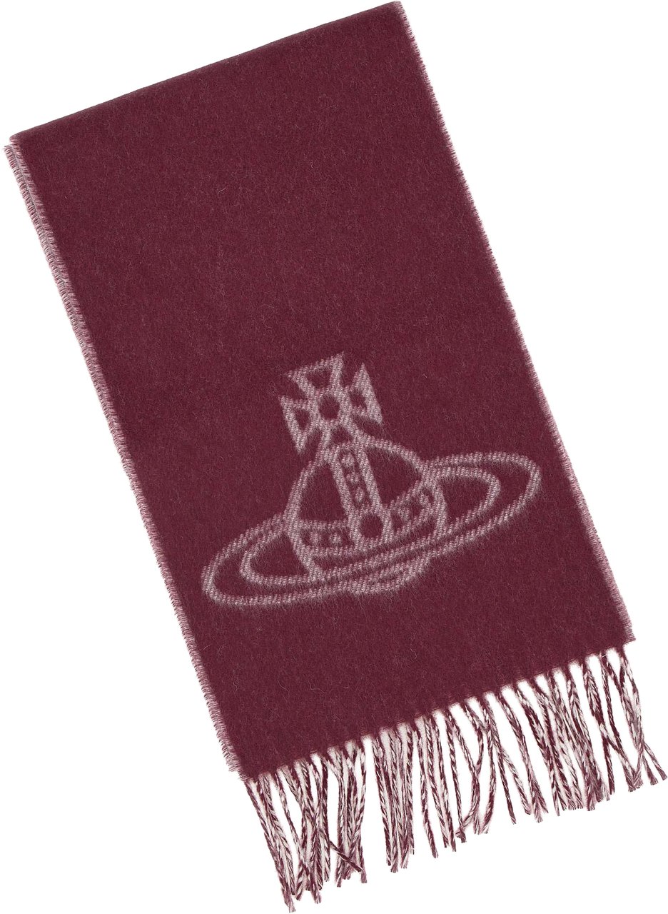Vivienne Westwood Scarfs Red Maroon