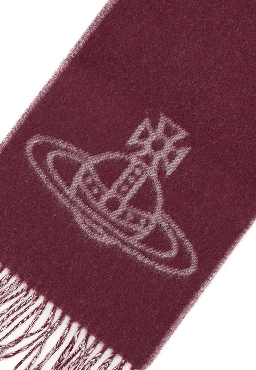 Vivienne Westwood Scarfs Red Maroon