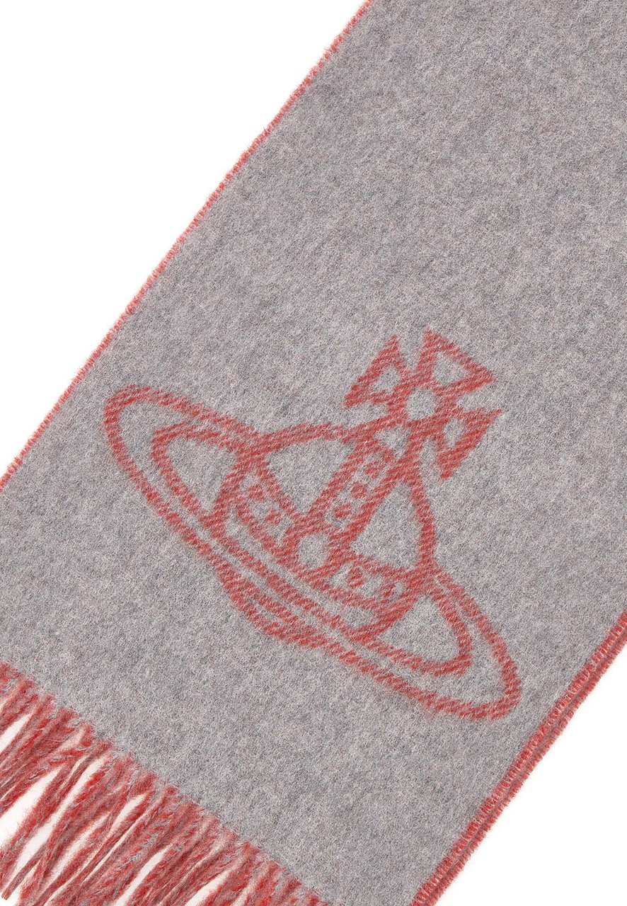 Vivienne Westwood Scarfs Grey Lichtgrijs