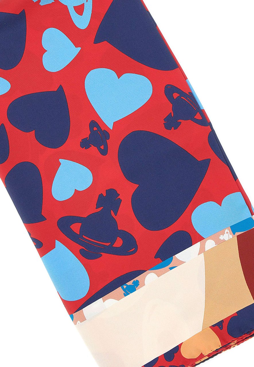 Vivienne Westwood Scarfs Multicolor Rood