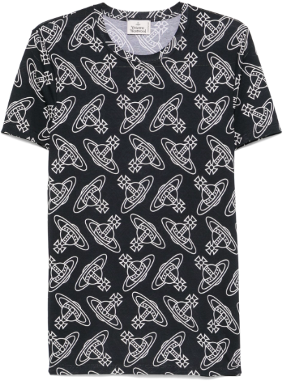 Vivienne Westwood Orb Lining Undershirt Black Zwart