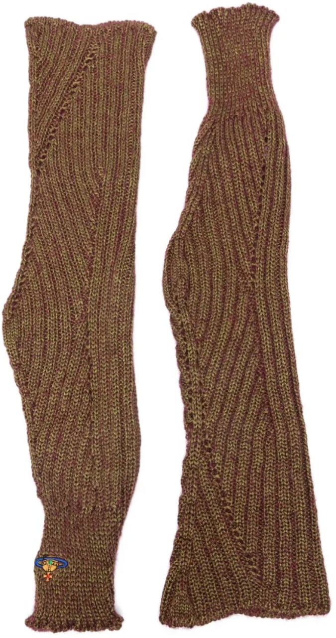 Vivienne Westwood Mary Armwarmers Gold Bruin