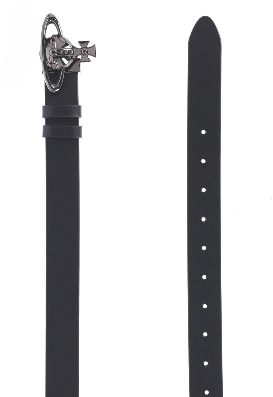 Vivienne Westwood "Orb" Belt – Black Zwart