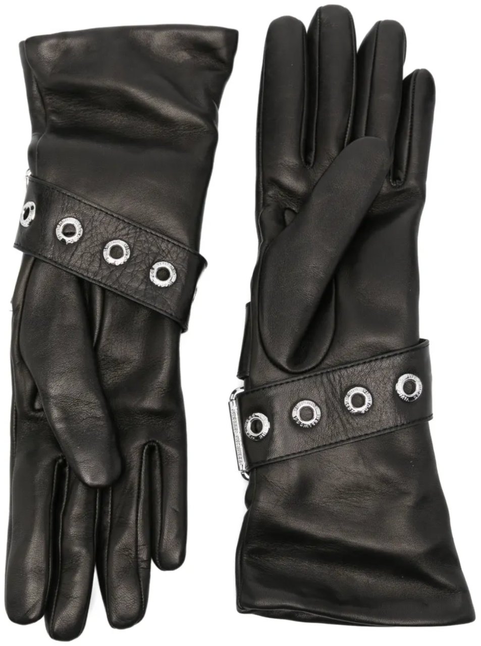 Vivienne Westwood Belt Buckle Gloves Black Zwart